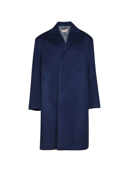  Marni Abrigo Con Solapas De Muesca - Azul 