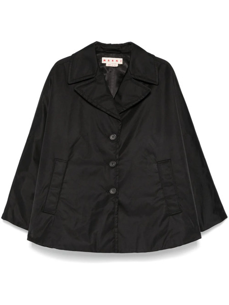  Marni Abrigo De Sarga - Negro 