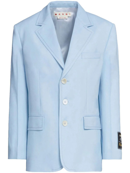  Marni Blazer Con Botones - Azul 