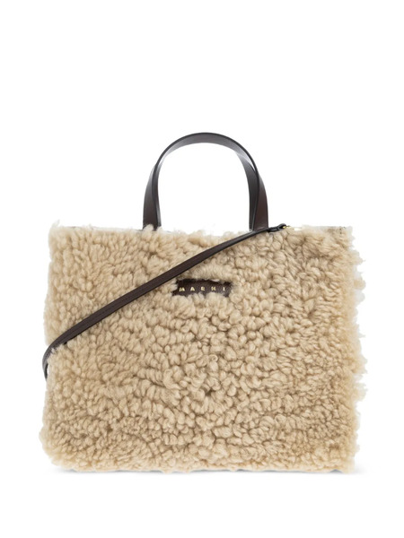  Marni Bolso Shopper Museo Soft East/west - Neutro 