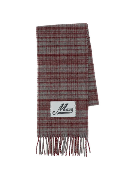  Marni Bufanda A Cuadros - Gris 