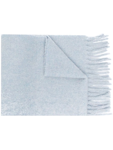  Marni Bufanda Con Aplique Del Logo - Azul 