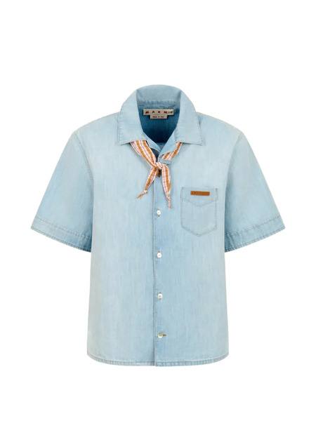  Marni Camisa A Cuadros - Azul 