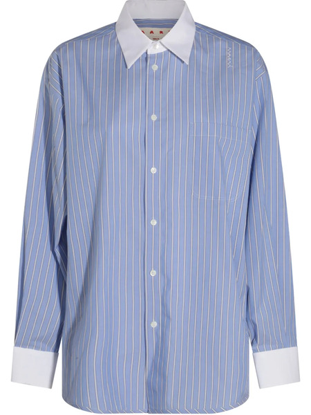  Marni Camisa A Rayas - Azul 