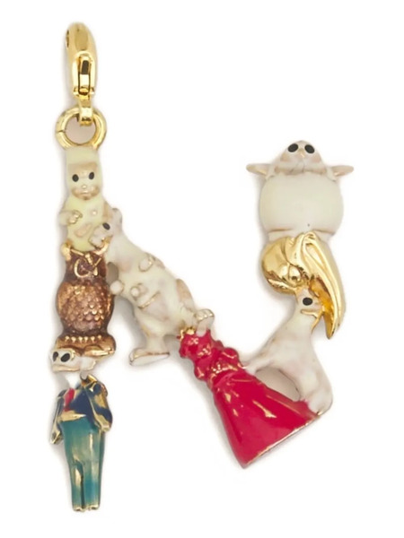  Marni Charm Con Carácter - Dorado 