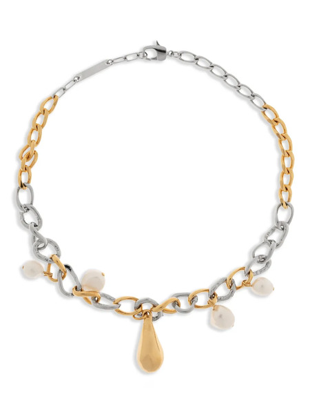 Marni Collar De Cadena - Plateado 