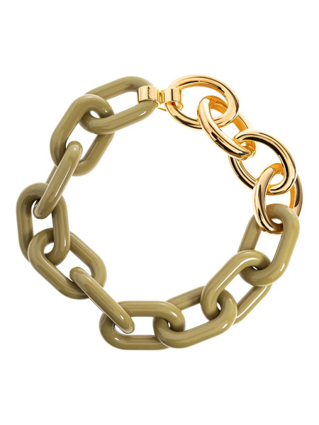  Marni Collar De Cadena - Verde 