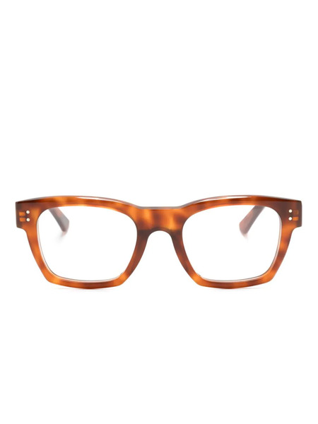  Marni Eyewear Gafas Con Montura Rectangular - Naranja 