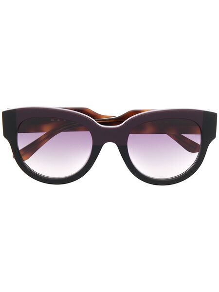  Marni Eyewear Gafas De Sol Con Montura Wayfarer - Marrón 