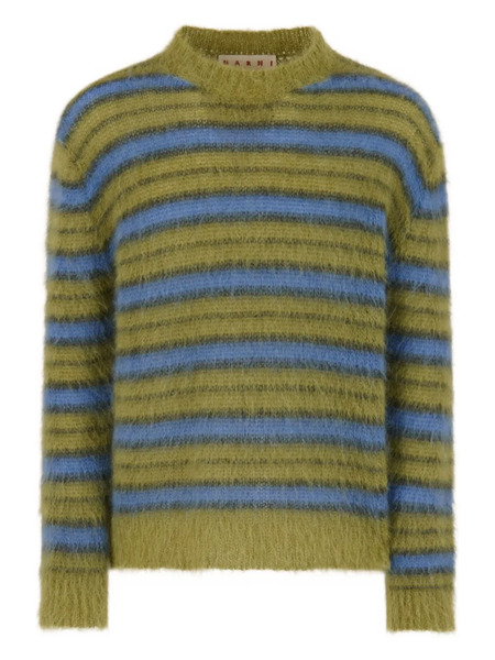  Marni Jersey A Rayas - Verde 
