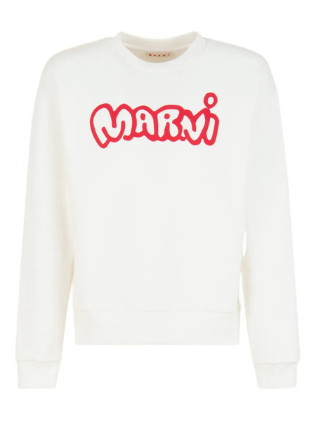  Marni Jersey Con Logo - Blanco 