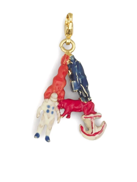  Marni Llavero Con Charm Alphabet A - Multicolor 