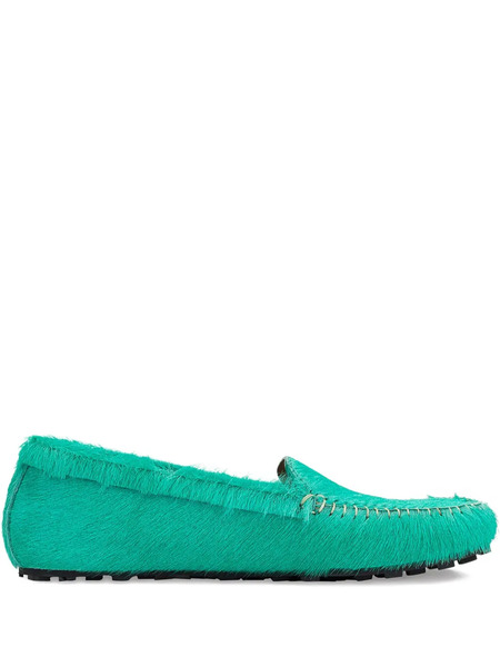  Marni Mocasines Green Con Efecto Cepillado - Verde 