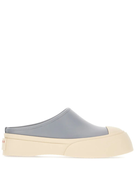  Marni Mules Con Puntera En Punta - Azul 