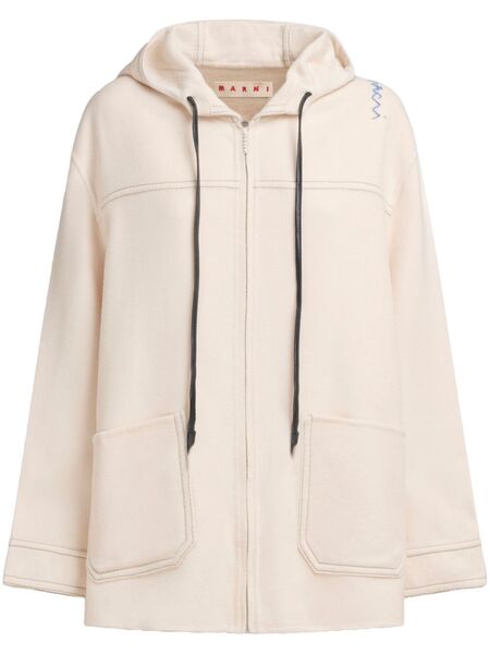  Marni Parka Bordada - Neutro 