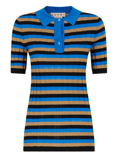  Marni Polo A Rayas - Azul 