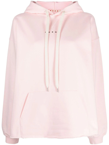  Marni Sudadera Con Capucha Y Logo - Rosa 