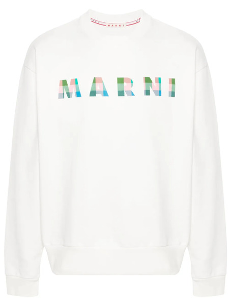  Marni Sudadera Con Logo Estampado - Neutro 