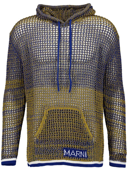  Marni Sudadera De Dos Tonos - Azul 