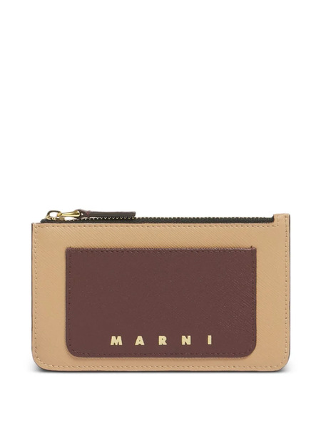  Marni Tarjetero Saffiano - Neutro 