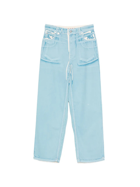  Marni Vaqueros Anchos - Azul 