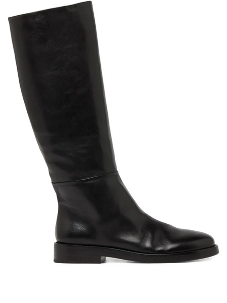  Marsèll Botas Altas De Piel - Negro 