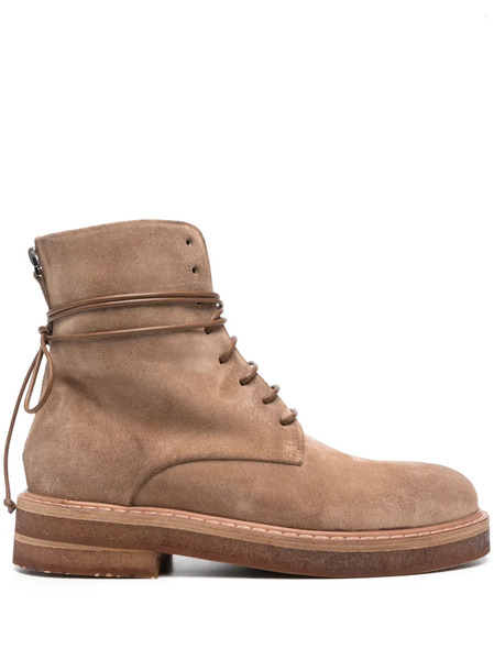  Marsèll Botas Parruca Con Cordones - Marrón 