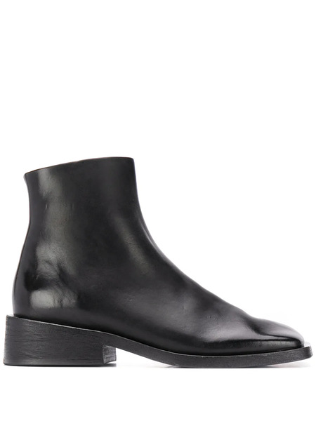  Marsèll Botines Con Puntera Cuadrada - Negro 