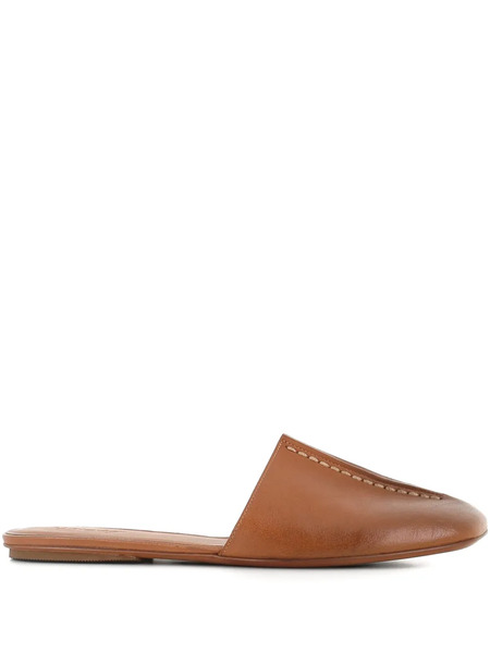  Marsèll Mules Con Costuras - Marrón 