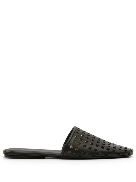  Marsèll Mules Distesa Forata Con Perforaciones - Negro 