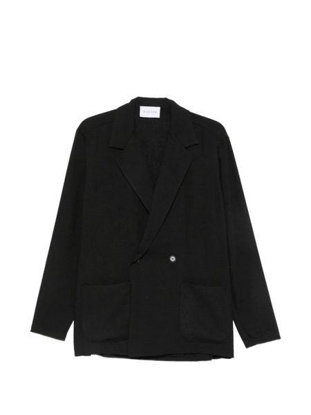  Marsem Blazer Con Solapas De Muesca - Negro 