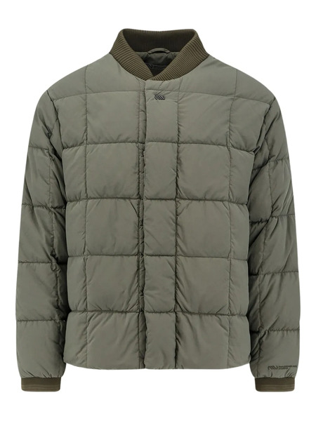  Massimo Osti Studio Plumífero Con Logo - Verde 