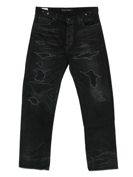  Mastercraft Union Vaqueros Con Efecto Envejecido - Negro 
