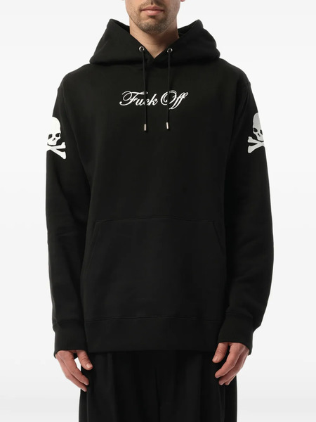  Mastermind Japan Sudadera Fuck Off Con Capucha - Negro 