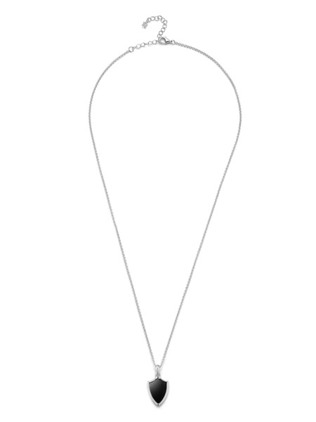  Mateo Collar Con ónix - Plateado 