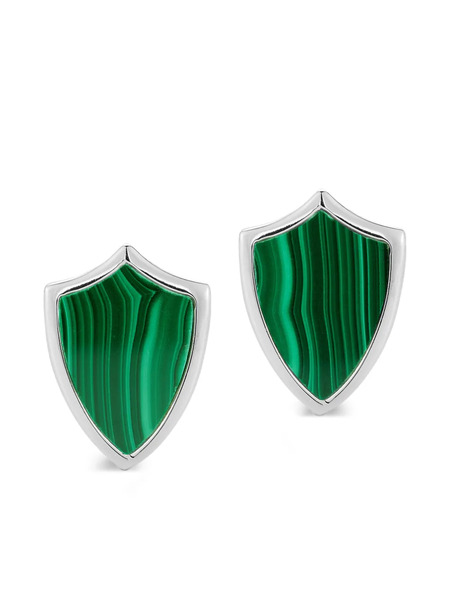  Mateo Gemelos Malachite Shield - Plateado 