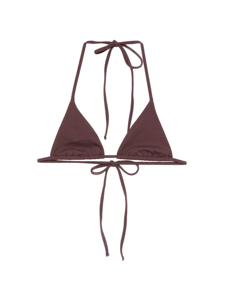  Matteau Top De Bikini String Con Diseño Triangular - Morado 