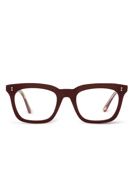  Maui Jim Gafas Con Montura Rectangular - Rojo 