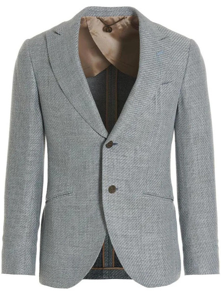  Maurizio Miri Blazer Con Botones - Azul 
