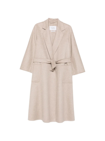  Max Mara Abrigo Con Cinturón - Neutro 