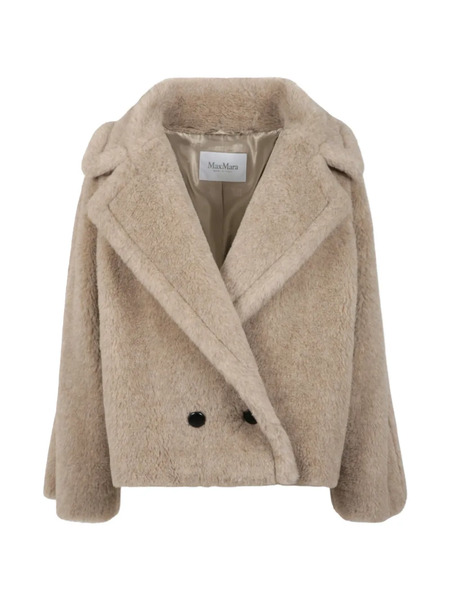  Max Mara Abrigo Teddy - Neutro 