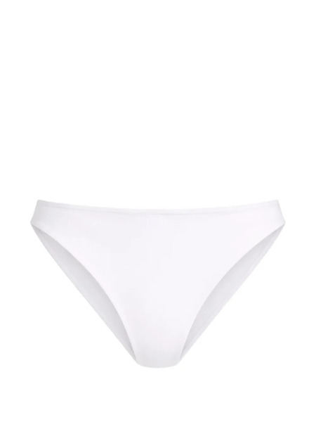  Max Mara Bragas De Bikini Con Logo - Blanco 