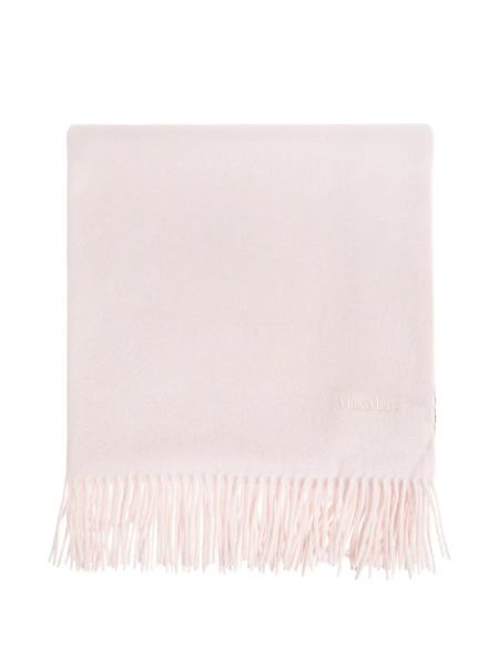  Max Mara Bufanda Baci Con Flecos - Rosa 