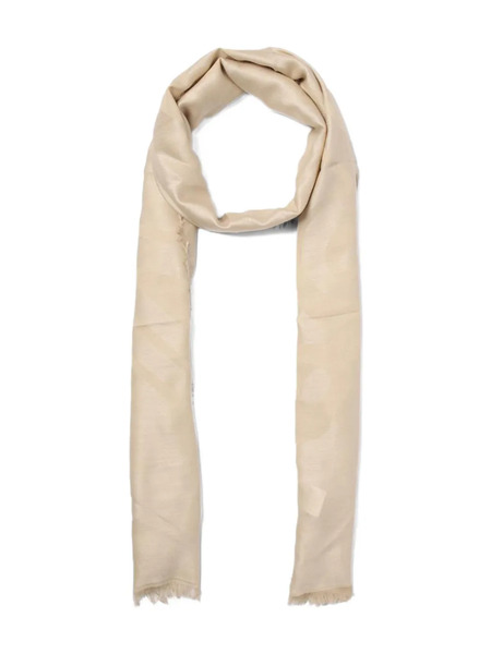 Max Mara Bufanda Selvi Con Flecos - Neutro 