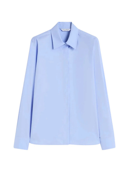  Max Mara Camisa Azul 
