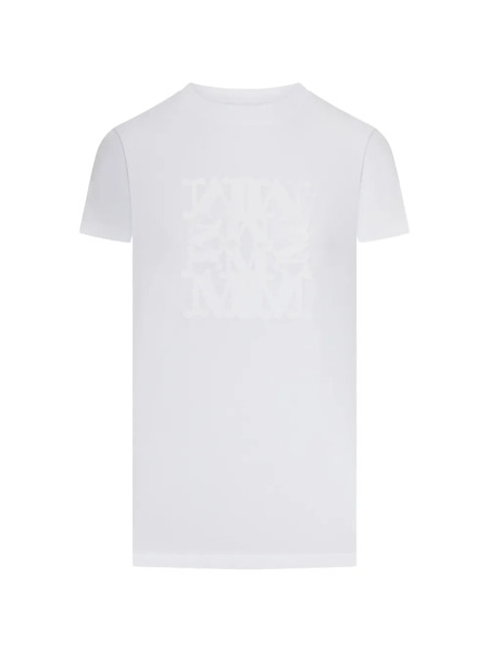  Max Mara Camiseta De Algodón - Blanco 
