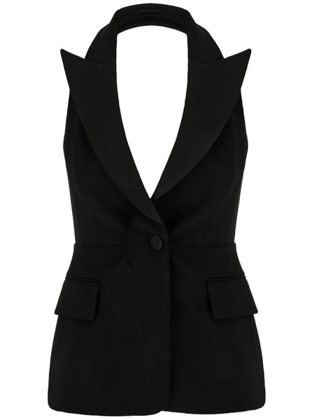  Max Mara Chaleco Aletta - Negro 