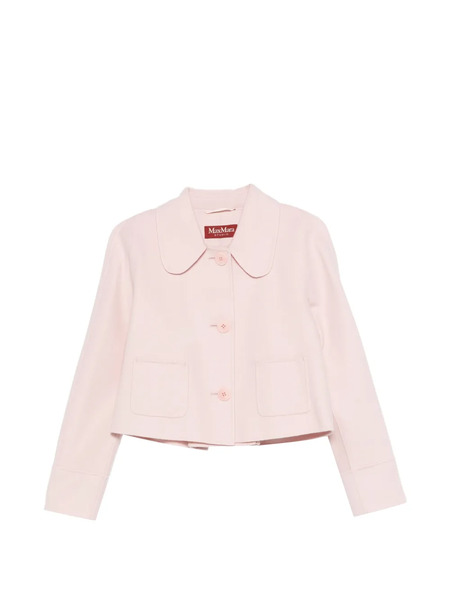  Max Mara Chaqueta Con Bolsillo De Parche - Rosa 