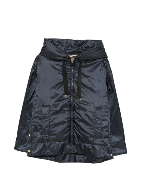  Max Mara Chaqueta Mtcdaria Con Capucha - Azul 