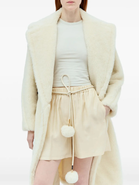  Max Mara Cinturón Con Pompón - Neutro 